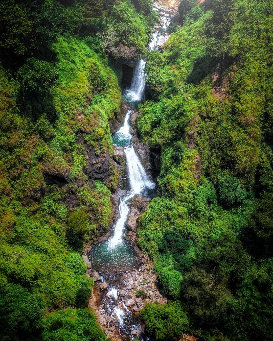 Curug Jagapati Dari Ketinggian