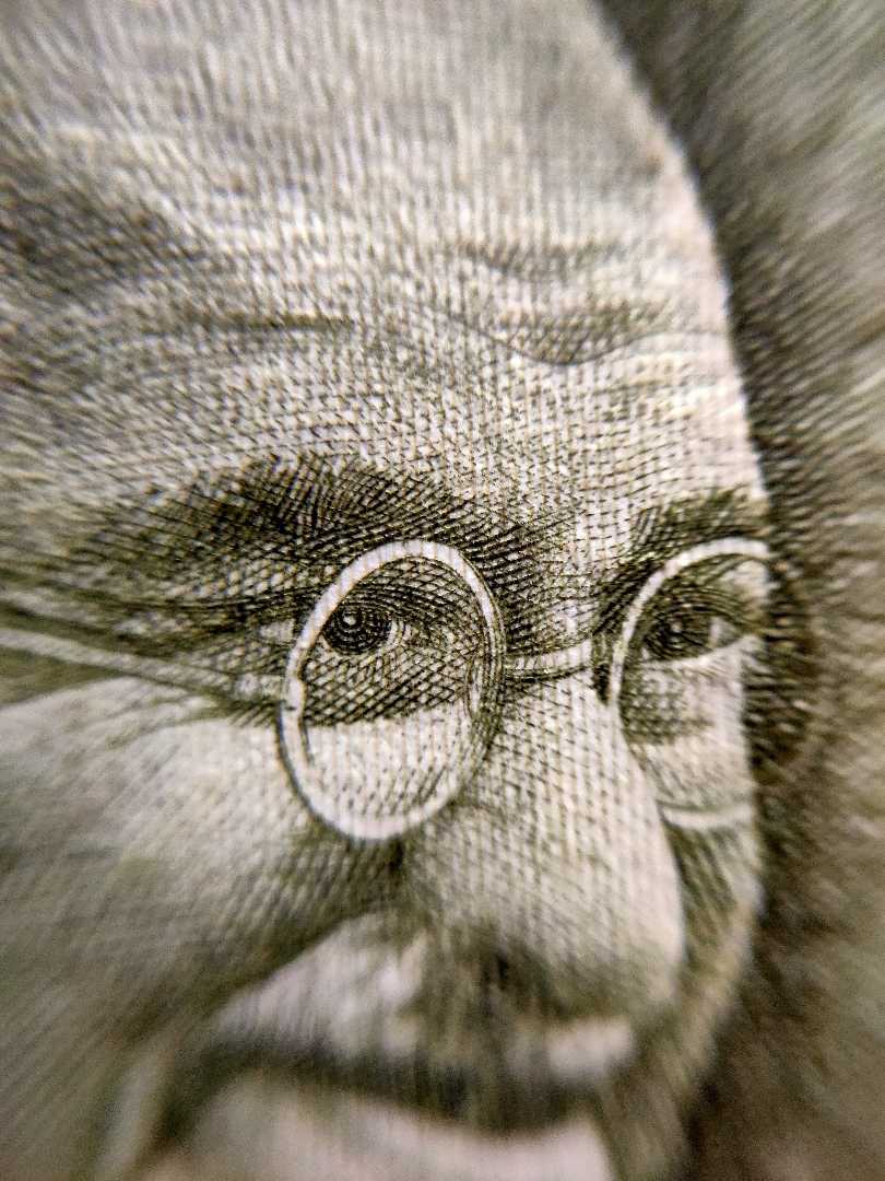 Gandhi ji on note