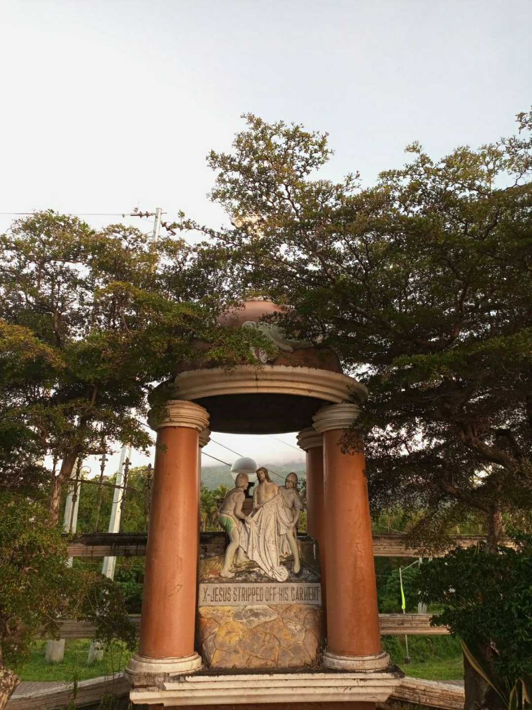 Station X - Jesus Stripped off his garment