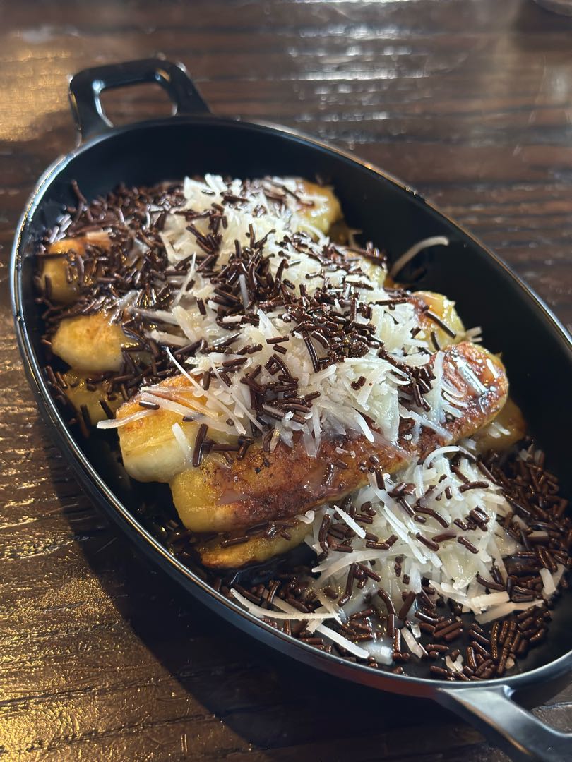 Pisang Bakar Coklat Susu Keju