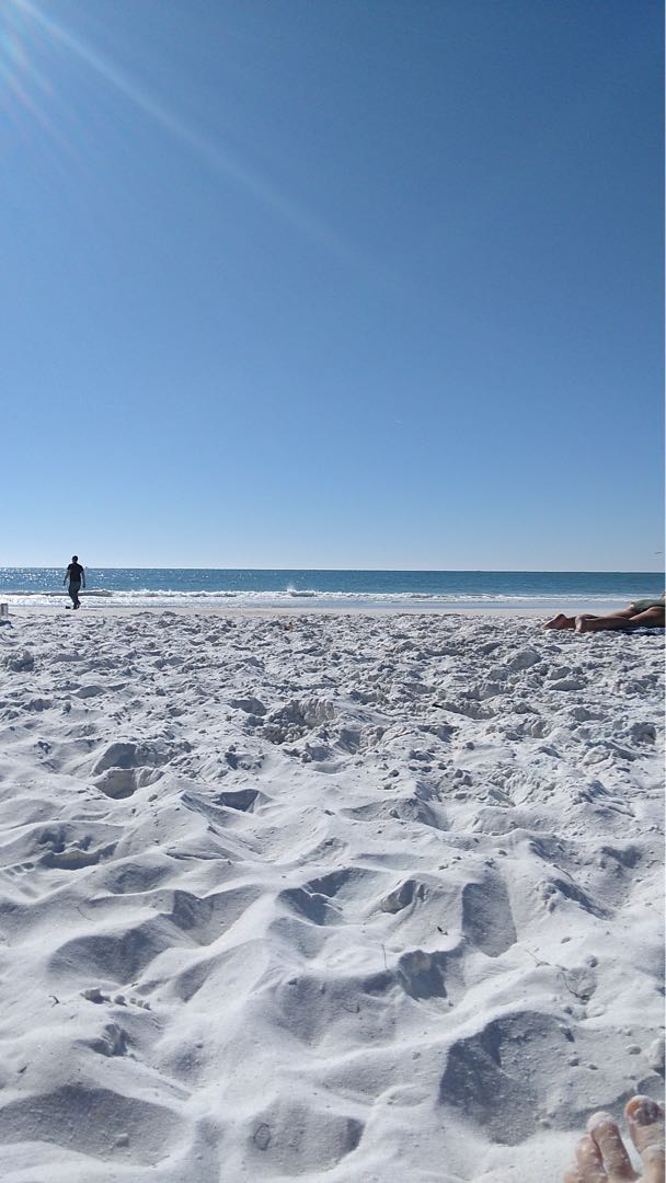 Playa de arenas súper blancas
