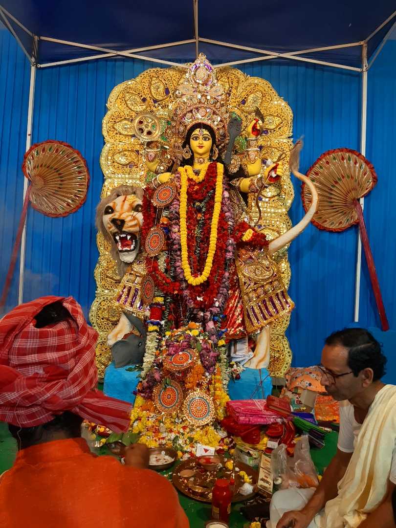 Jagadhatri puja moments. 2023.❤