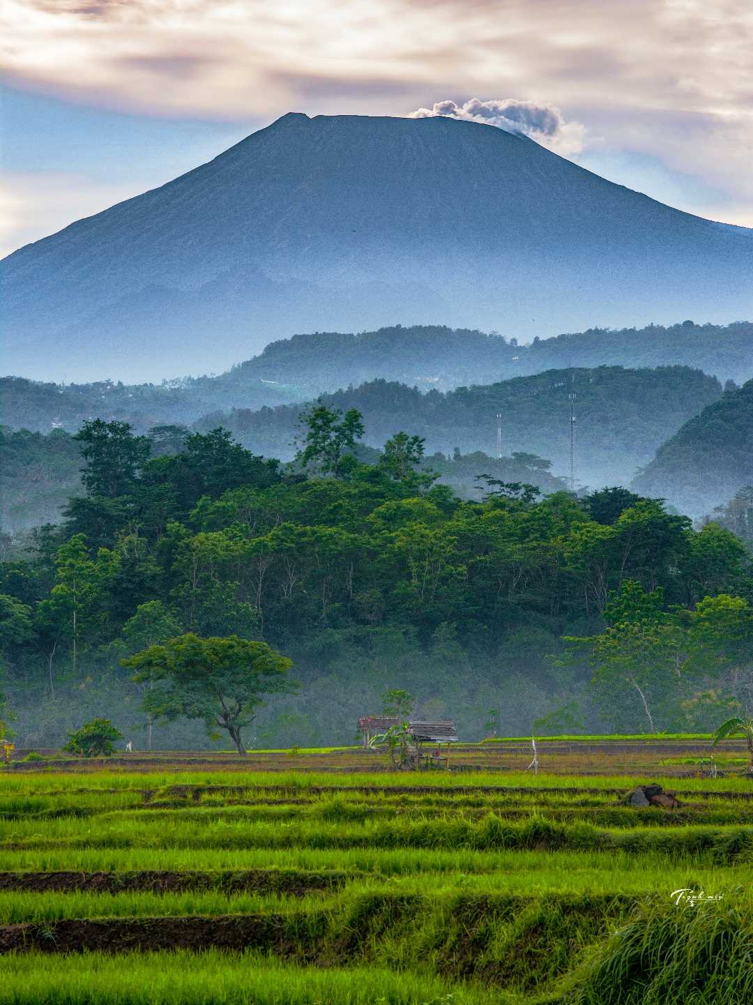 Megah nya Gunung Slamet 