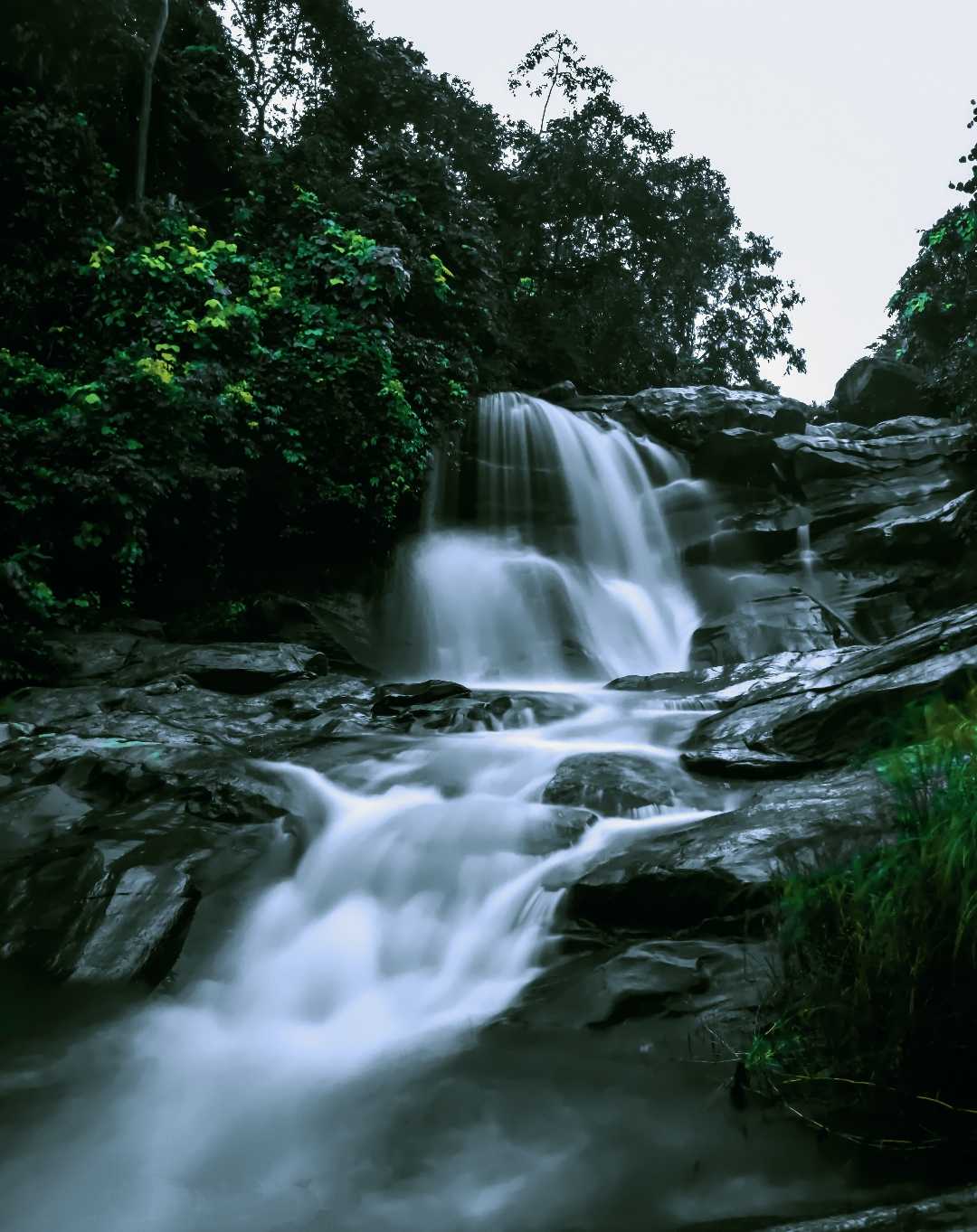 Milky water 