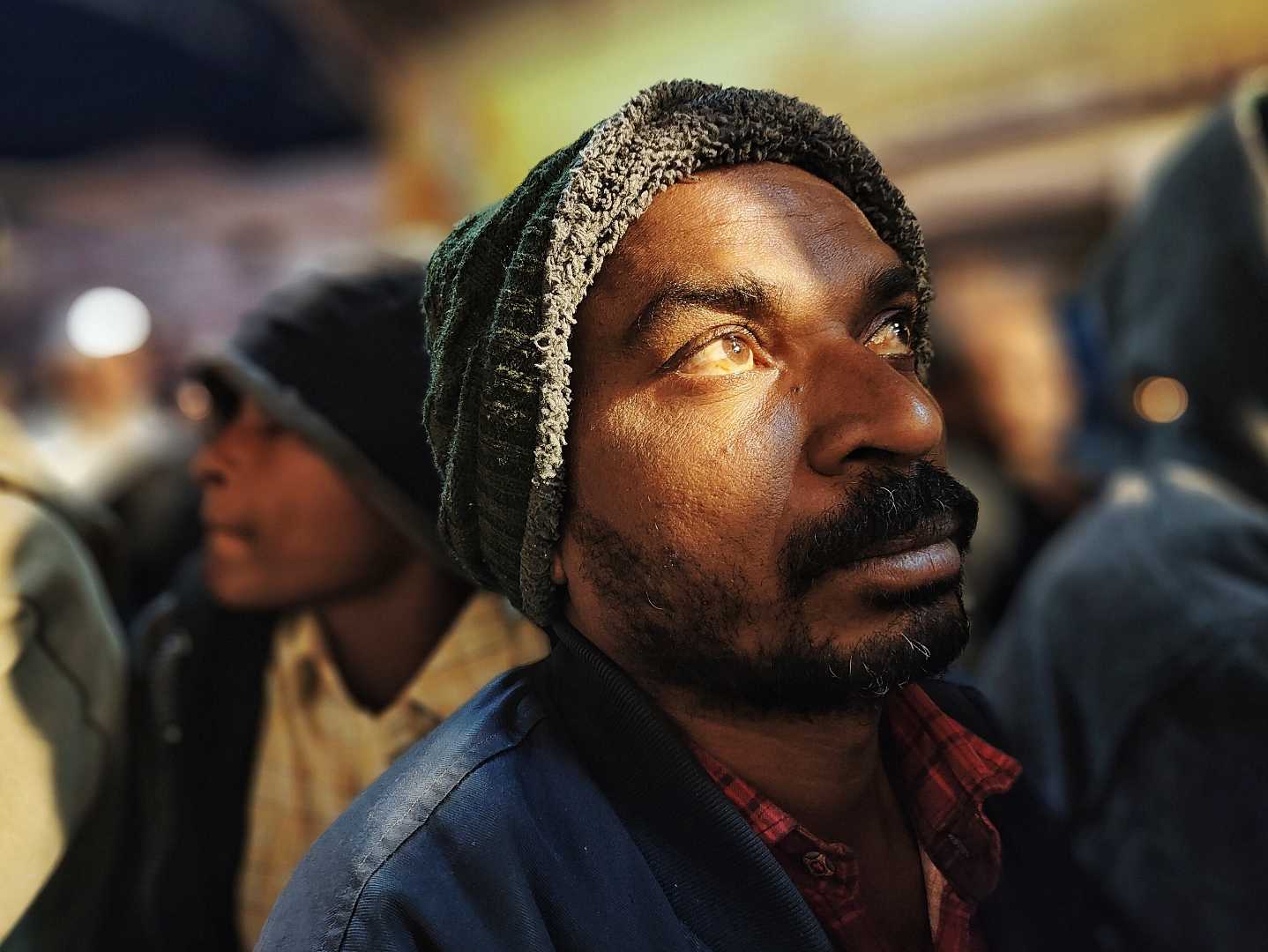 Faith in his eyes 👀 