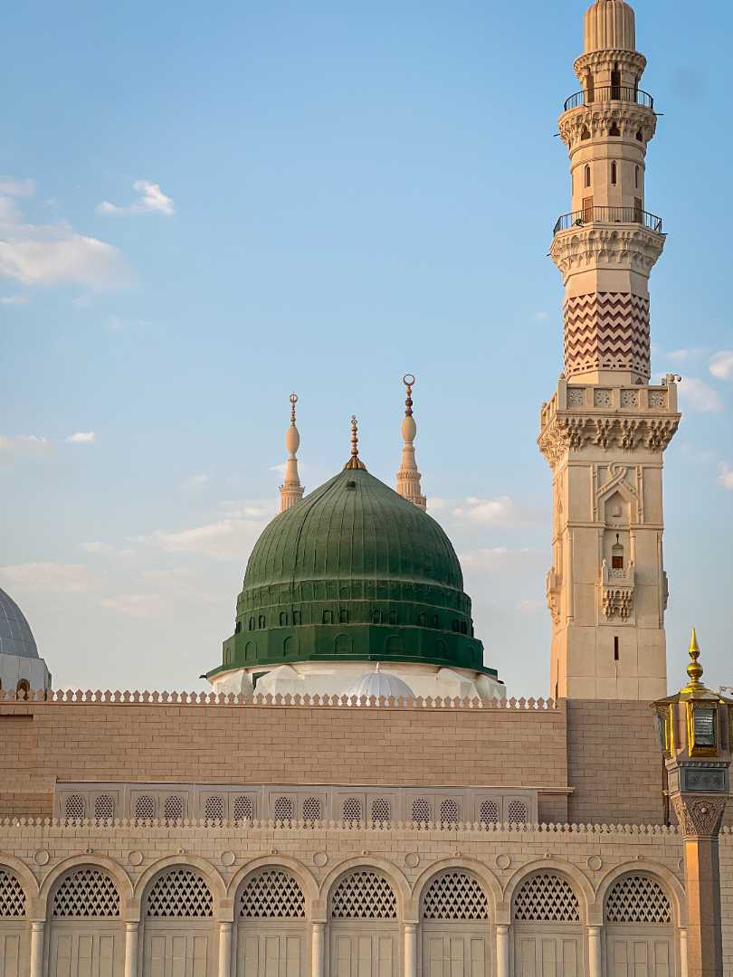 Kubah Hijau Mesjid Nabawi