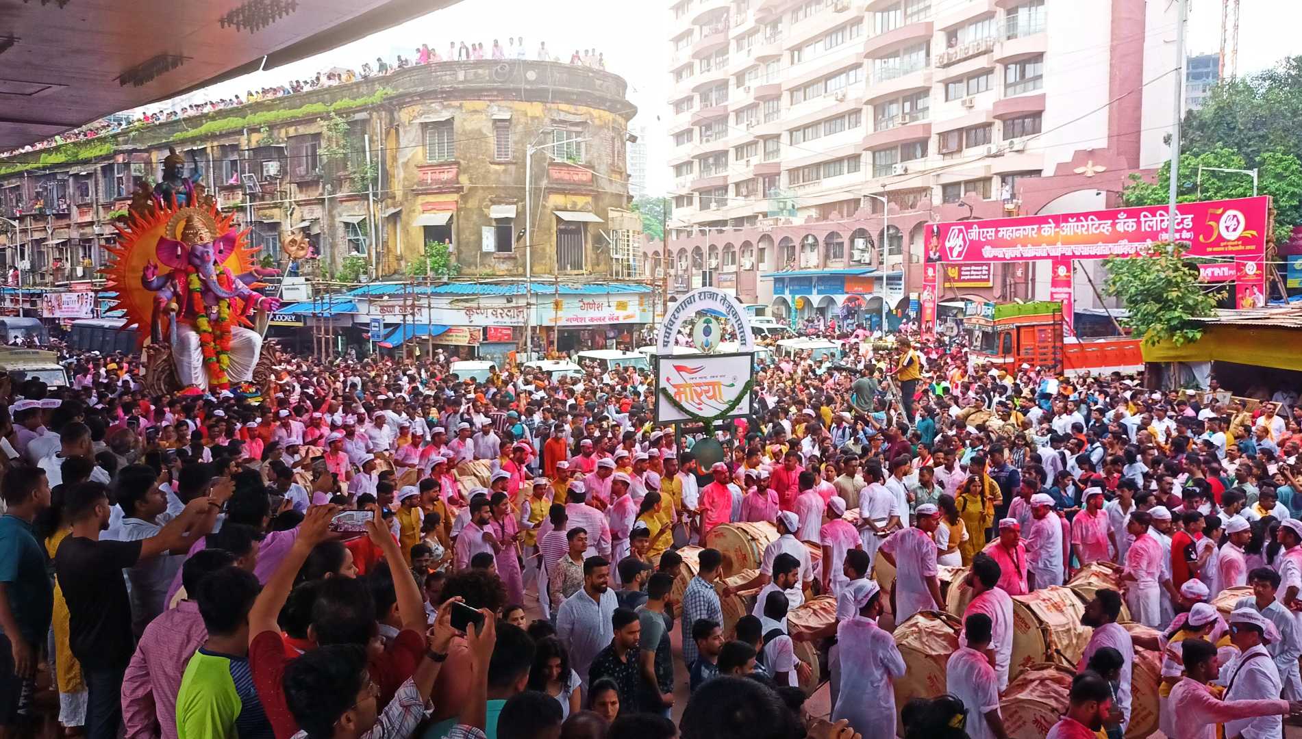 Mumbai ganesh visarjan sohala 🎉🙇