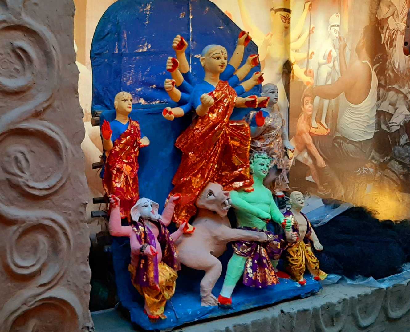 Durga puja memories. ❤
