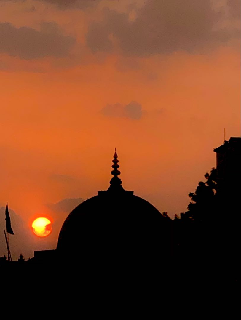 Sunset,Shine And Silhouette