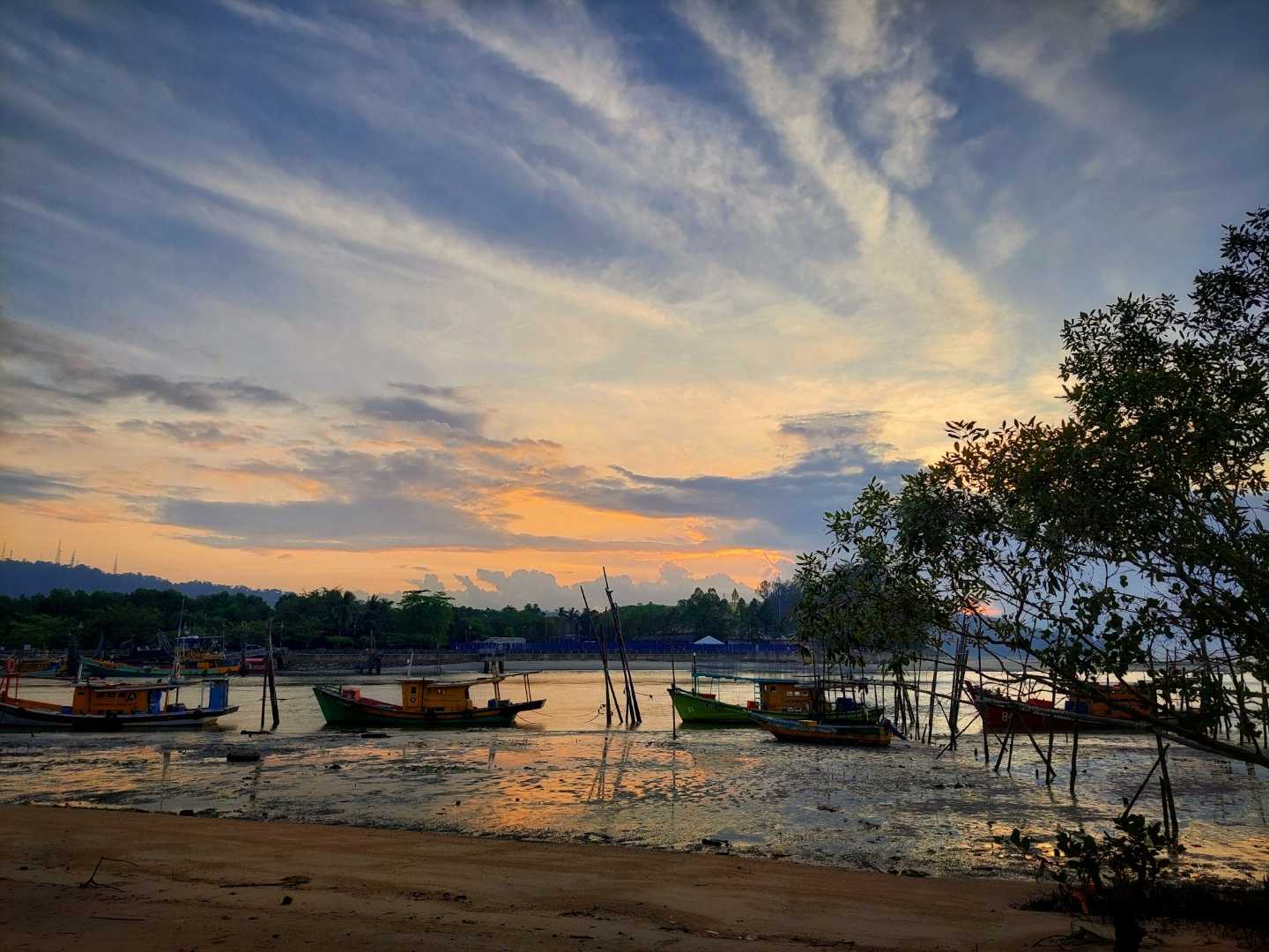 Low tide