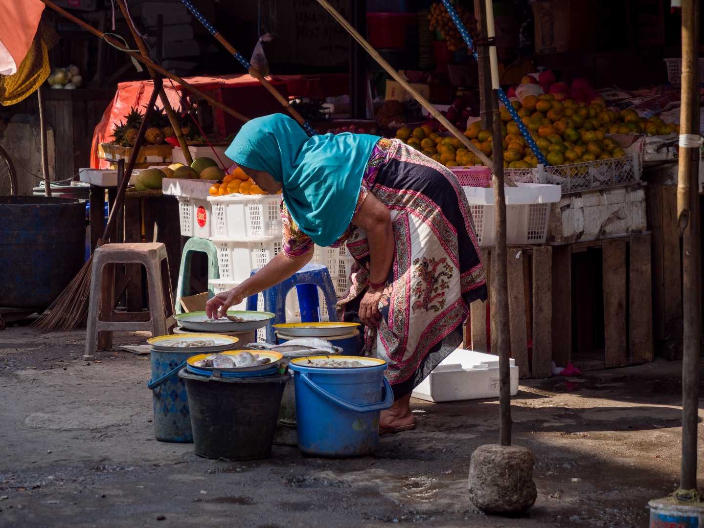 Kanoman Traditional Market 
